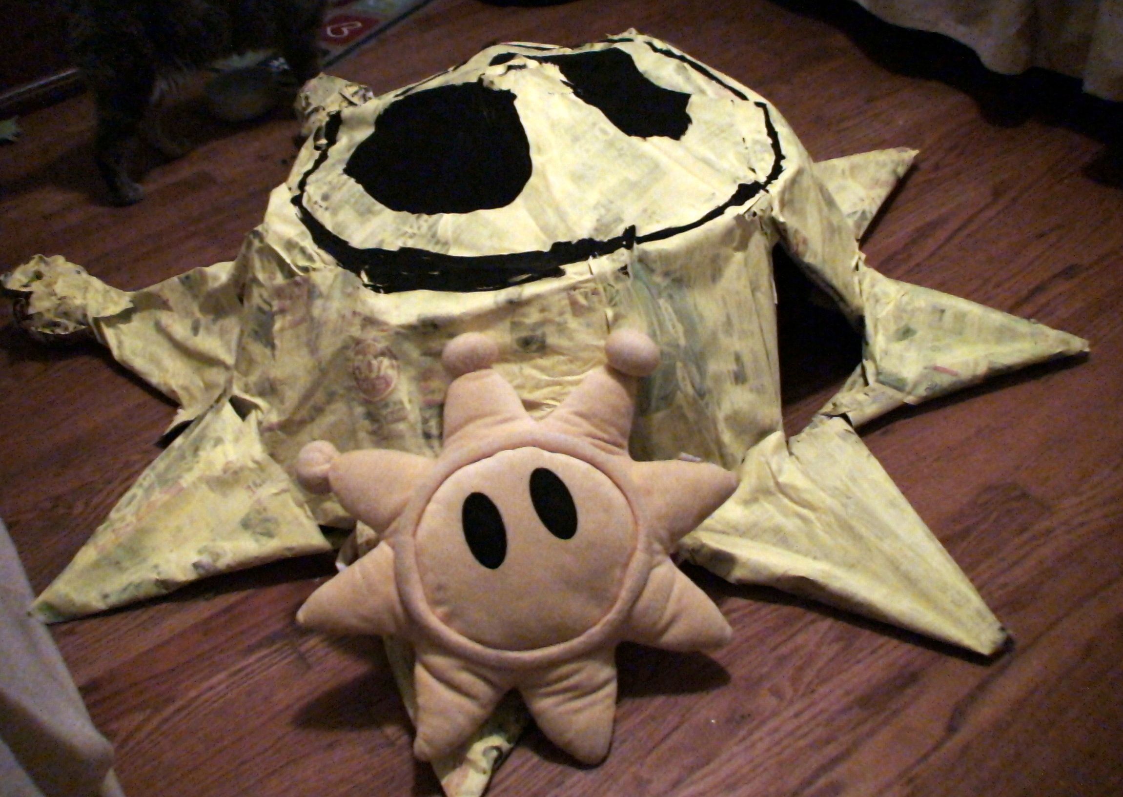 Super Mario Shine Fort  (Cat Sized and Kid Sized)