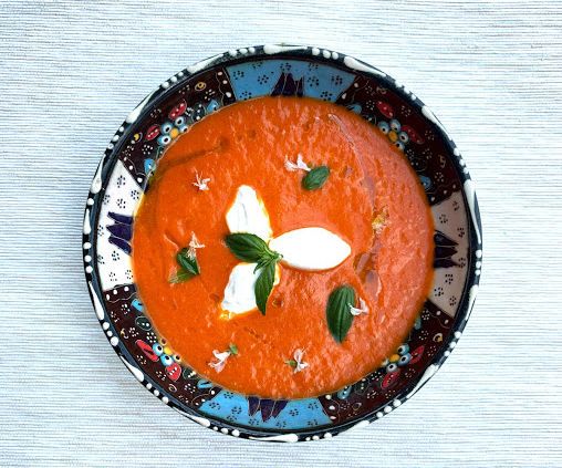 Grilled Pepper Soup