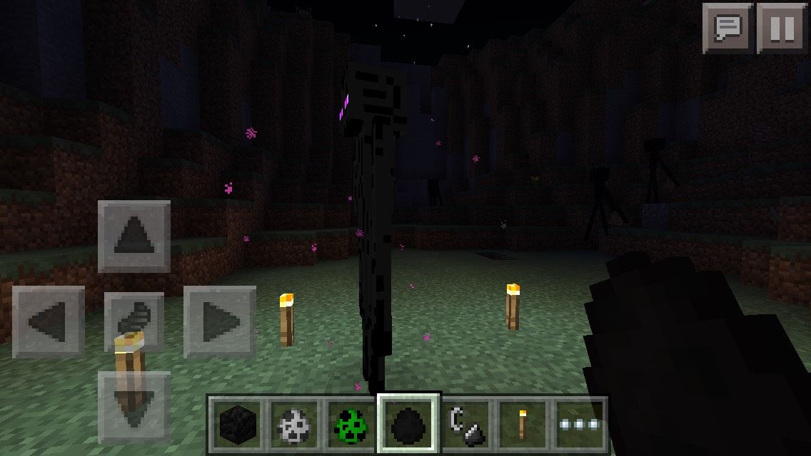 Fighting Endermen