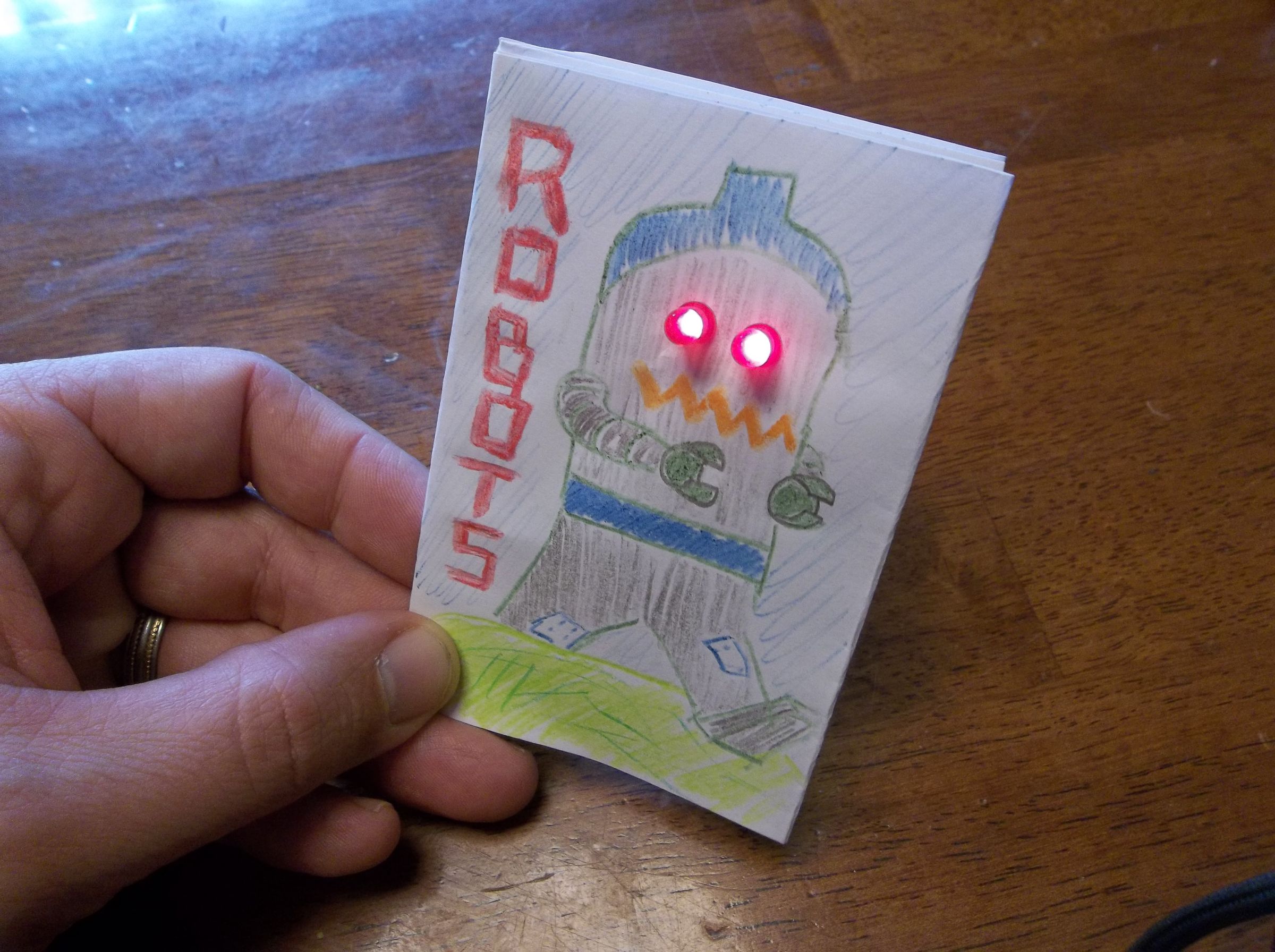 Light-up Poof Books