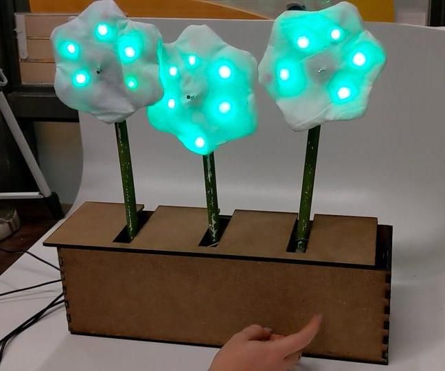 Interactive Flower Design