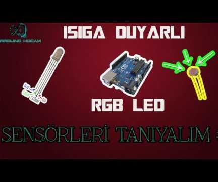 Light Dependent RGB Controll With Arduino and LDR