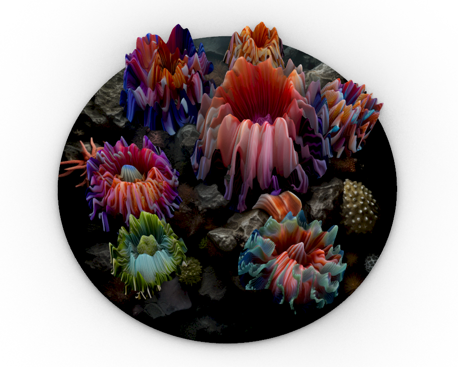 Ocean Beauty: 3D Printing Sea Anemone Decor for Versatile