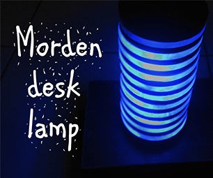 How to Make Modern Desk Lamp 