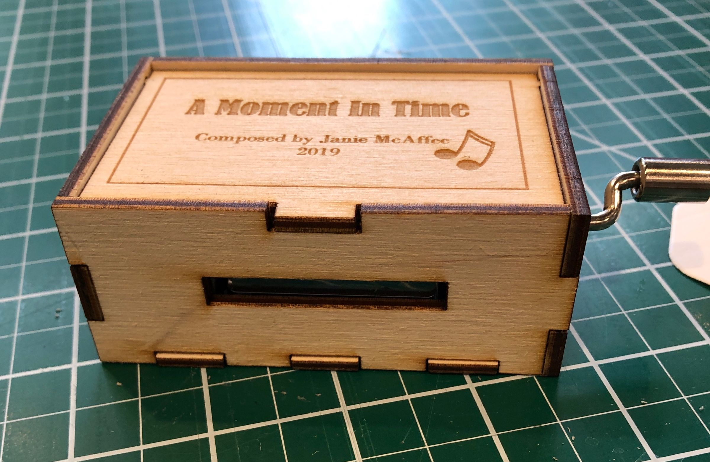Laser Cut Music Box for Custom Composition 6 Steps Instructables