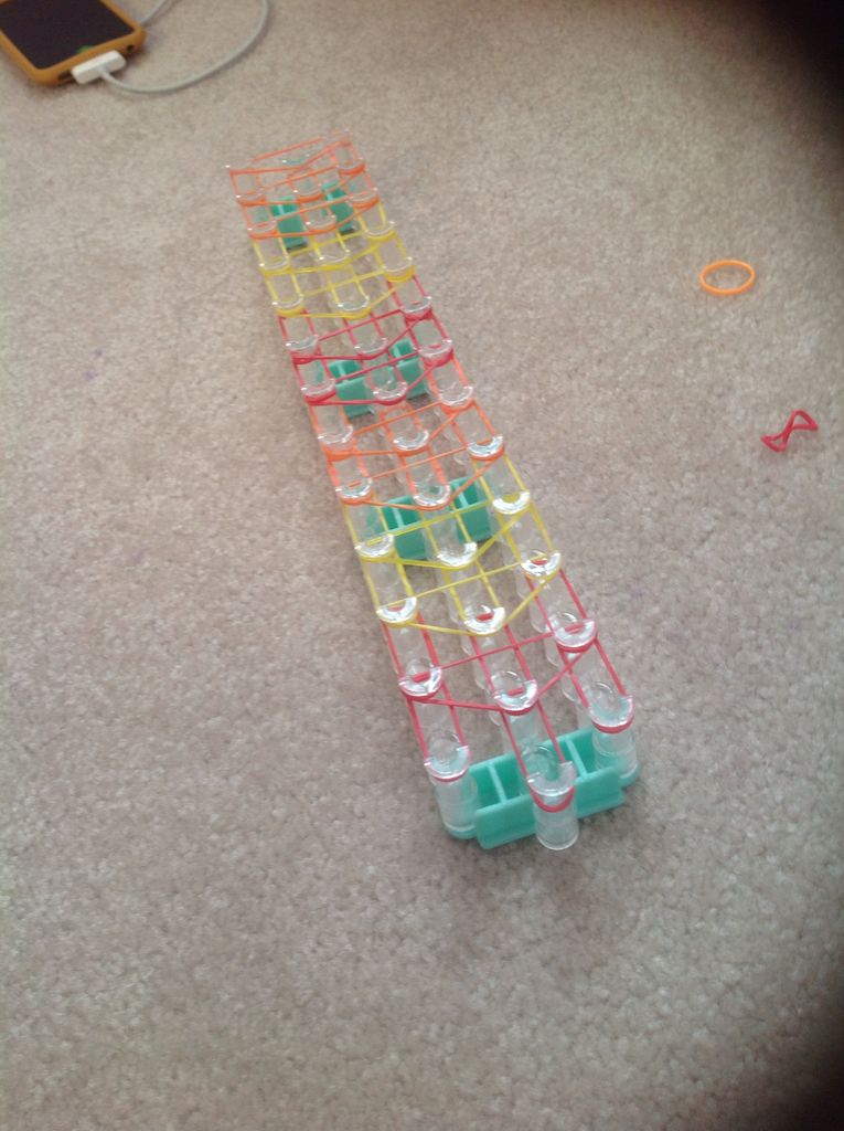 Triple Single Rainbow Loom Steps