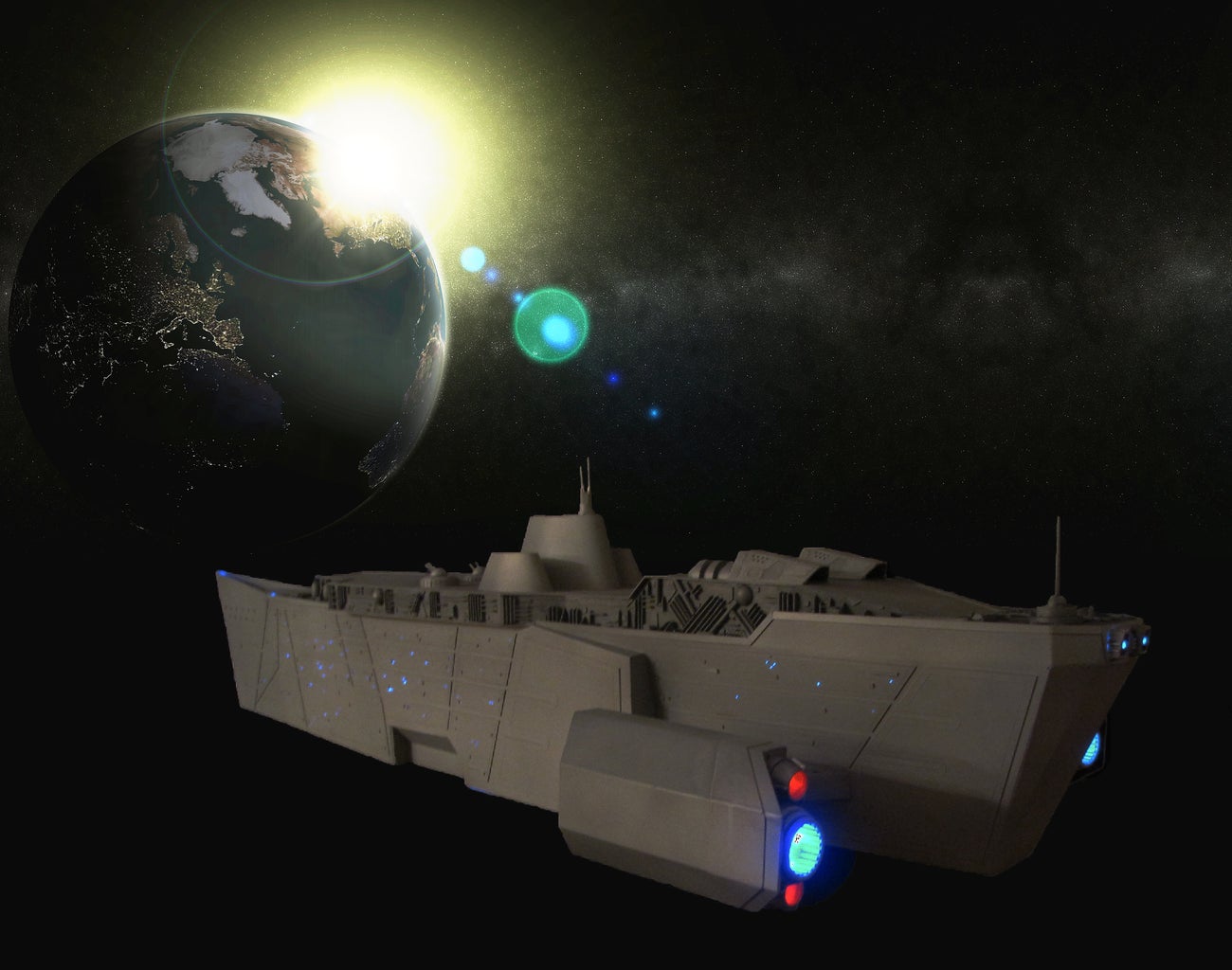 How to Build Your Own Model Spaceship 10 Steps (with Pictures