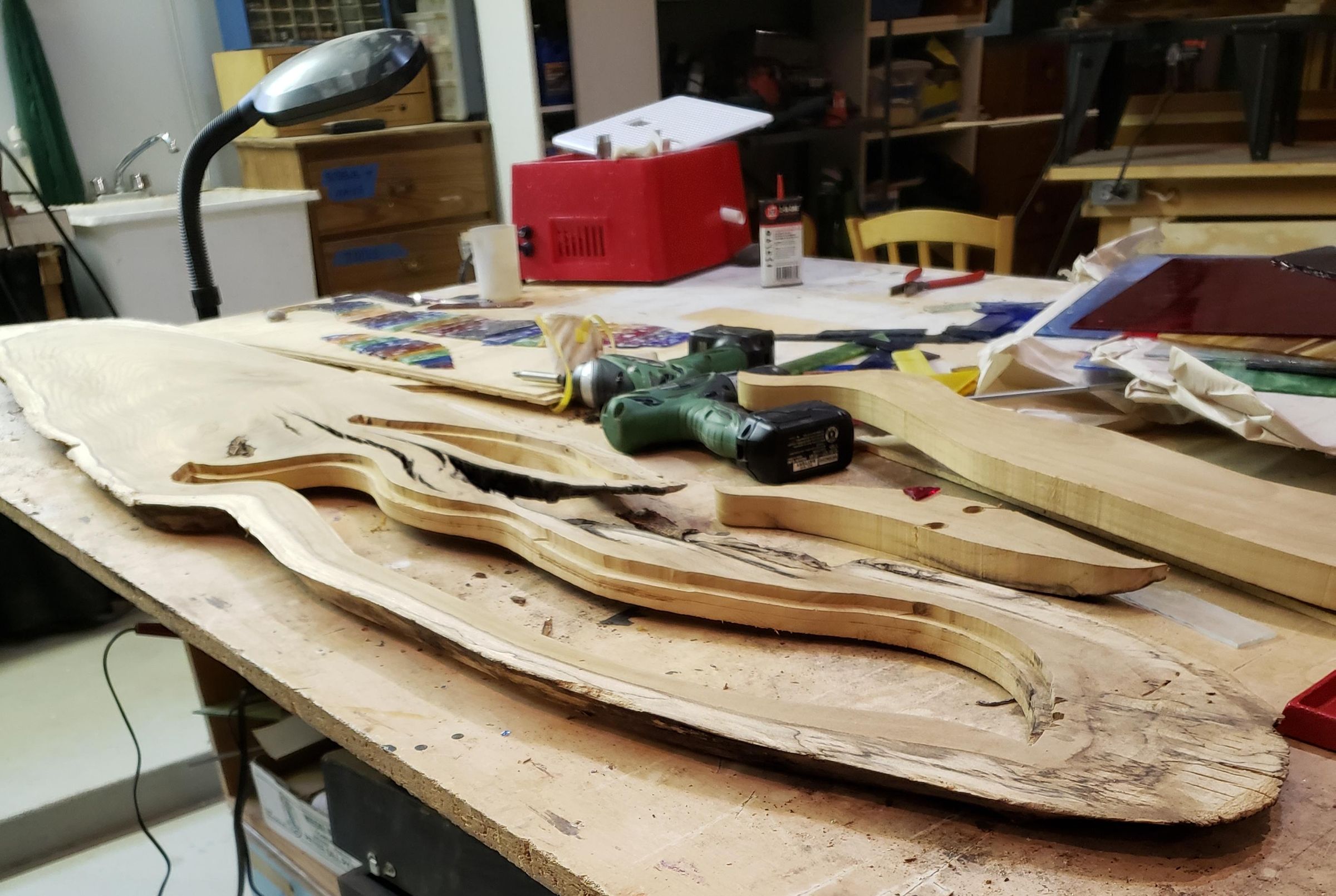 Stained Glass & Wood Sculpture 7 Steps Instructables