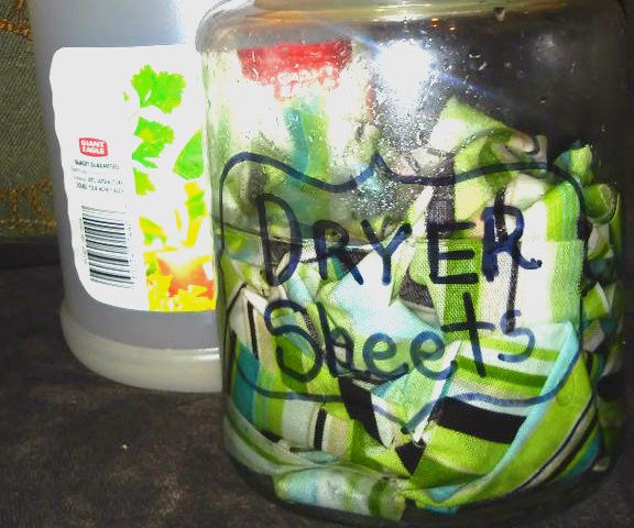 DIY Dryer Sheets
