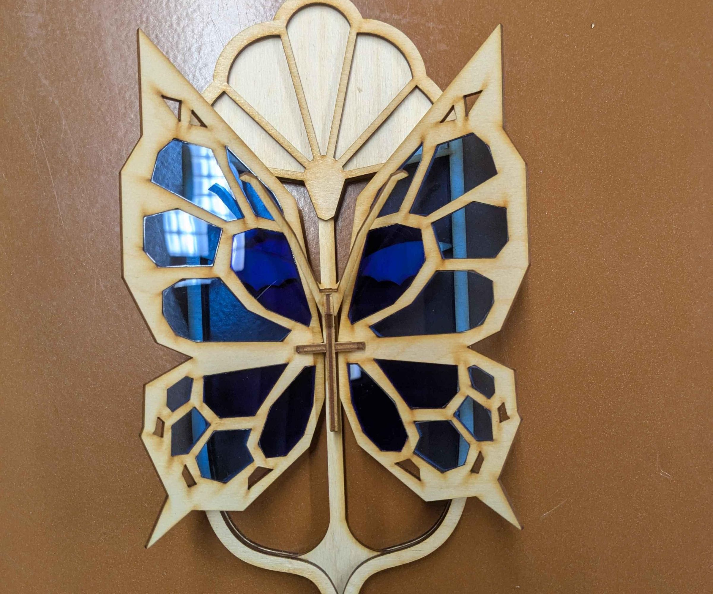 Frame for Wooden Butterfly