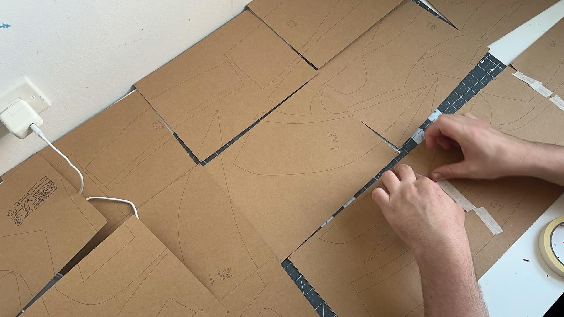 Laying Out the Template