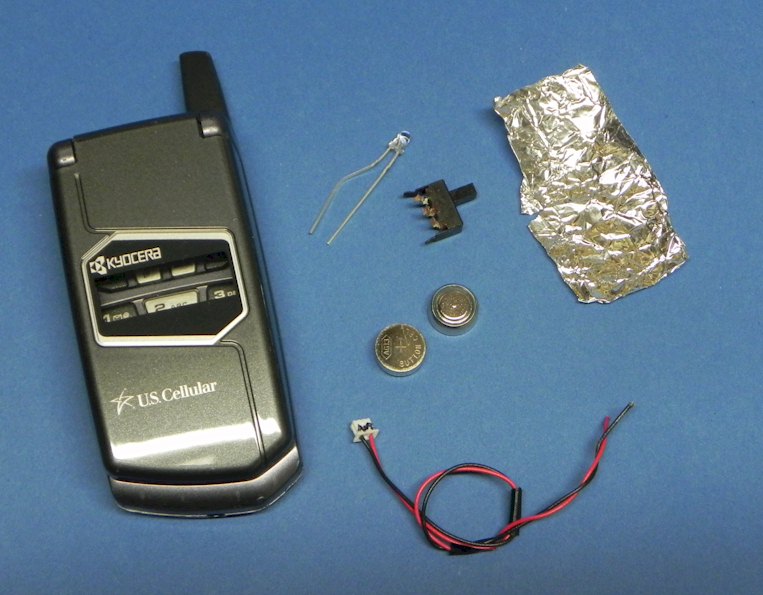 Old Cell Phone Into Nite Lite