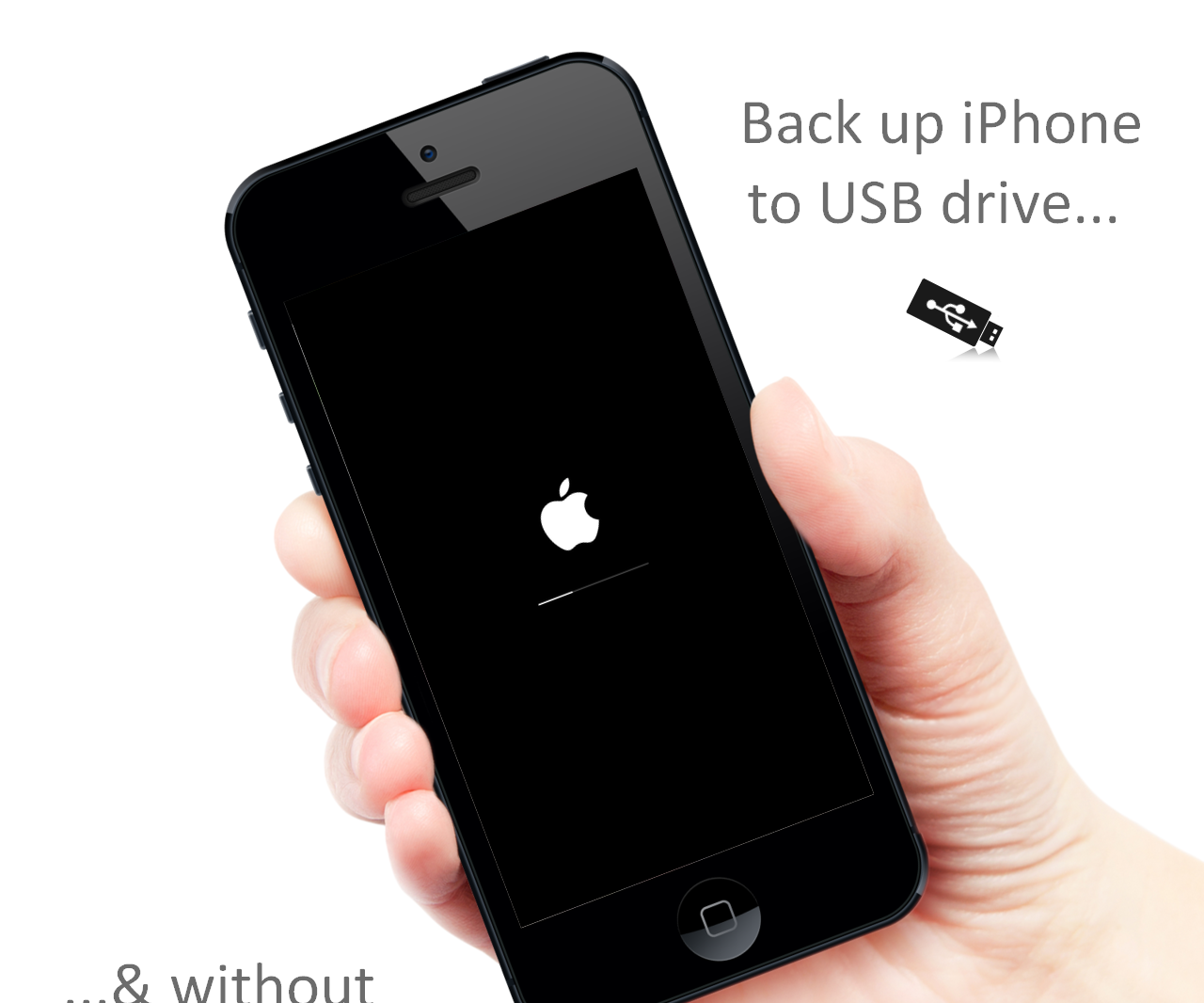How to Backup IPhone to USB Drive and Without ITunes