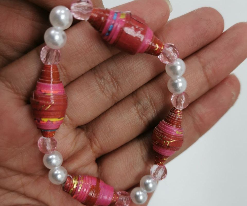 Upcycled Ang Pao Bracelet