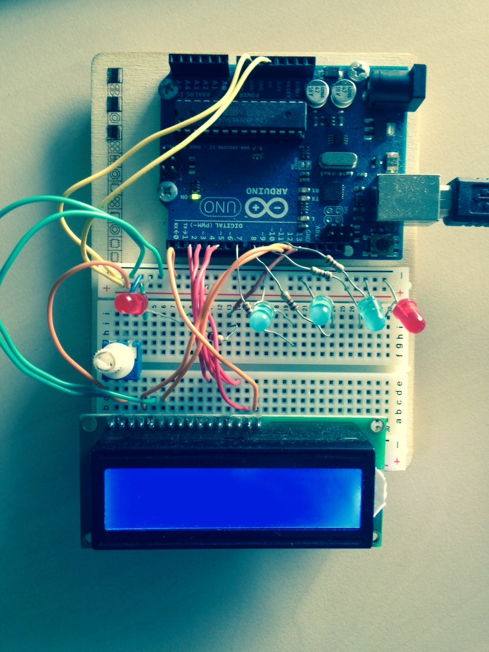 Arduino Ping Colleague Proximity
