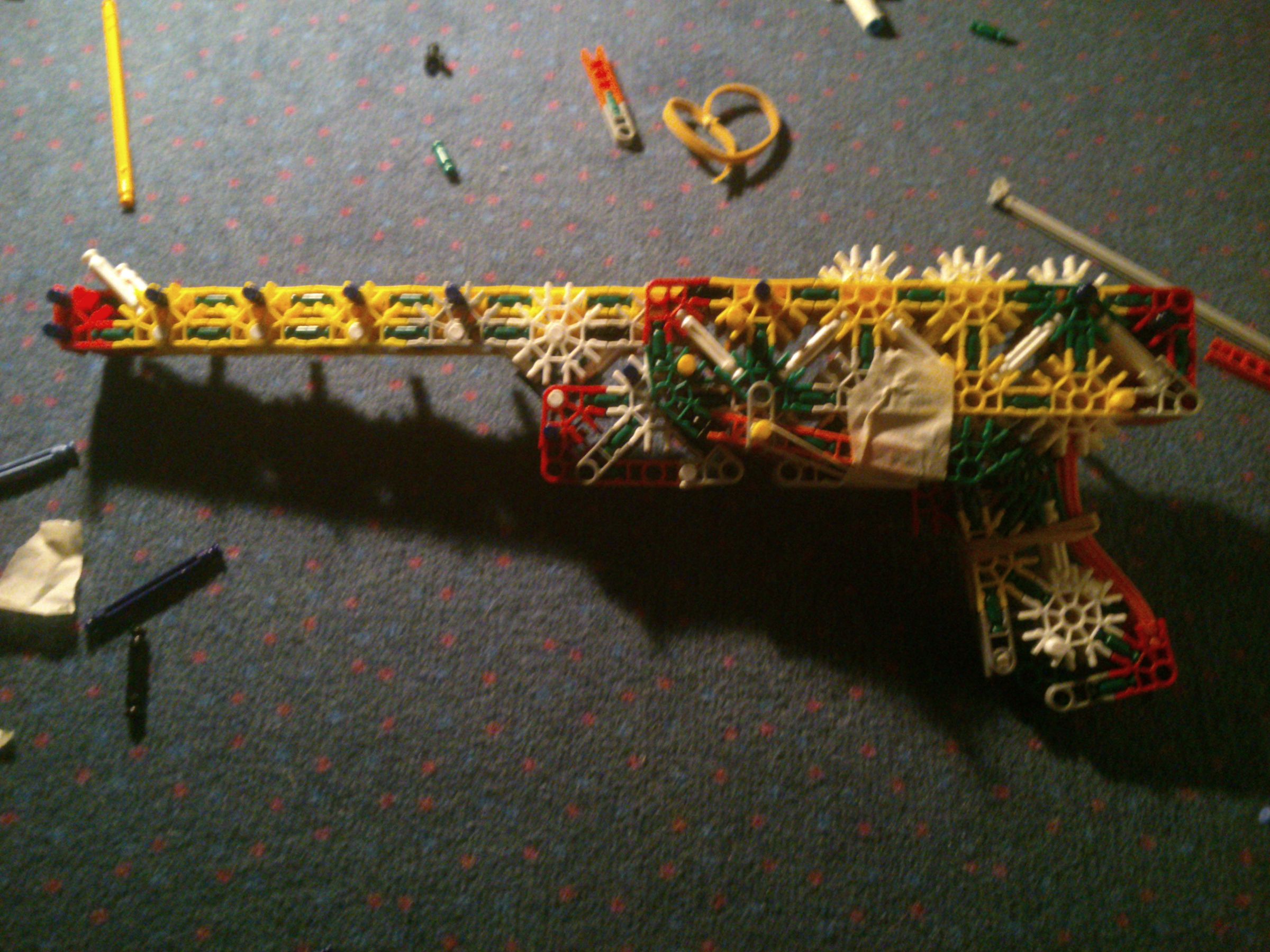Powerfull K'nex Handgun (slingshot) Instructables