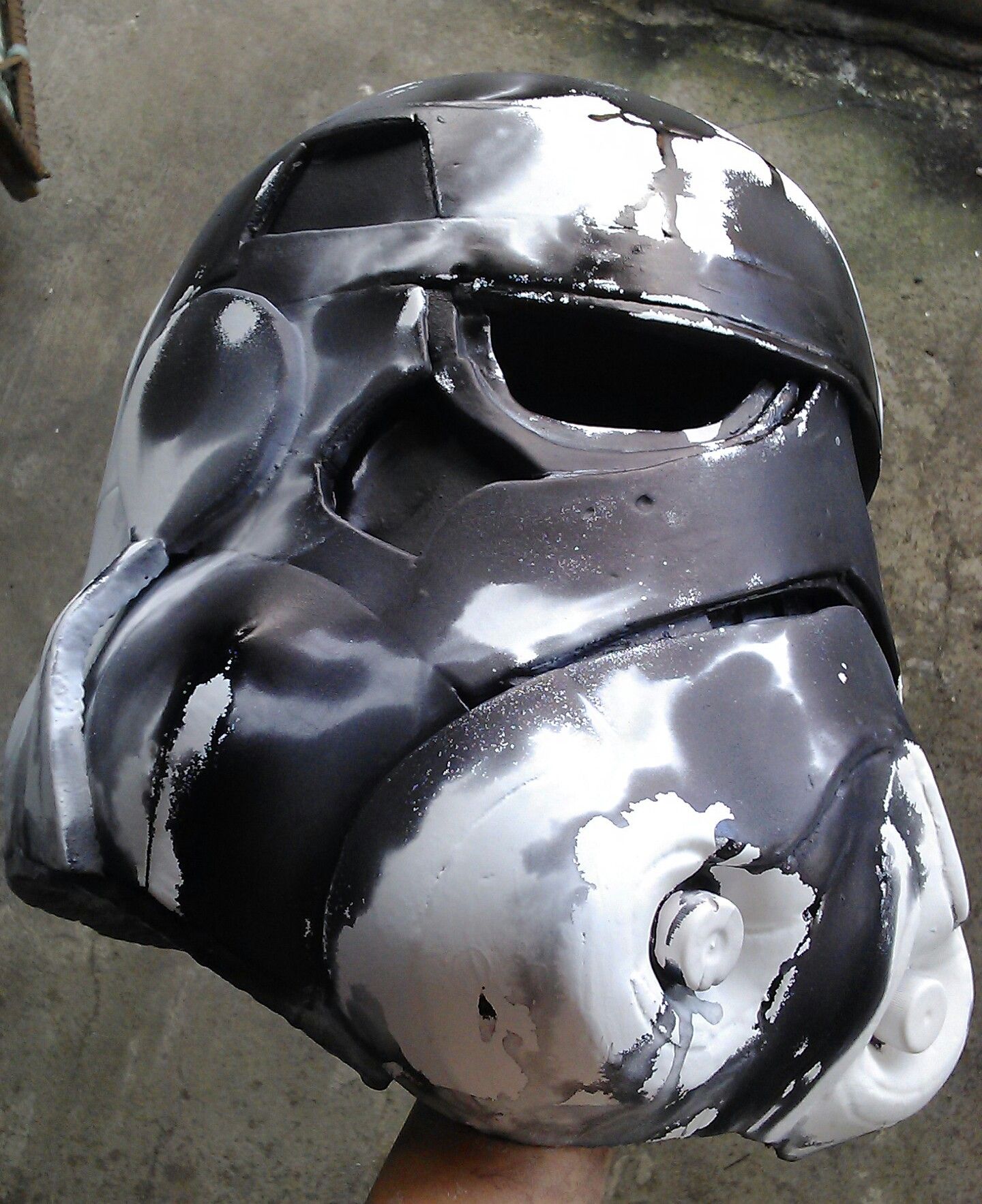 Starwars Stormtrooper Helmet Using Eva Foam 6 Steps (with Pictures
