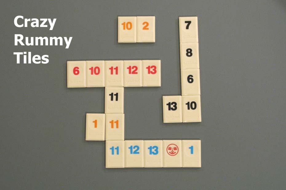 Crazy Rummy Tiles - Crazy Rules for Rummikub