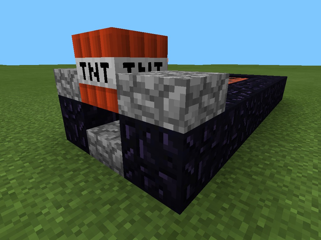 How To Make A Tnt Cannon In Minecraft Pe 5 Steps Instructables