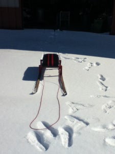 Long Ski Sled