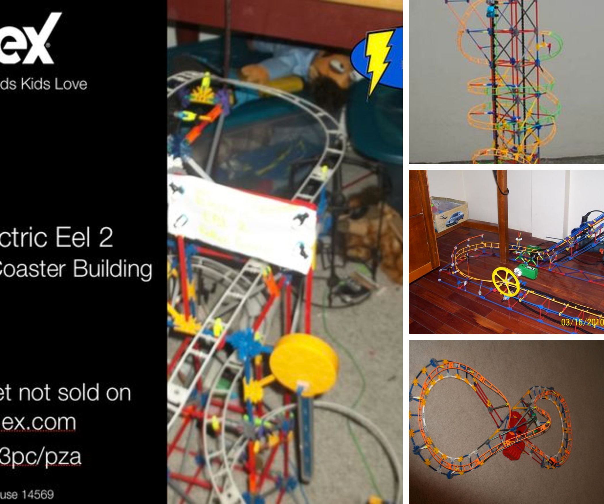 Modern K'NEX Roller Coasters