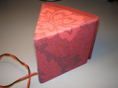 Fabric-protected Cardboard Speaker