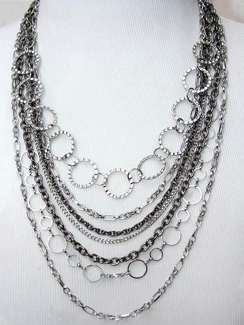 How to Make a Necklace Out of Multi-sized Chains