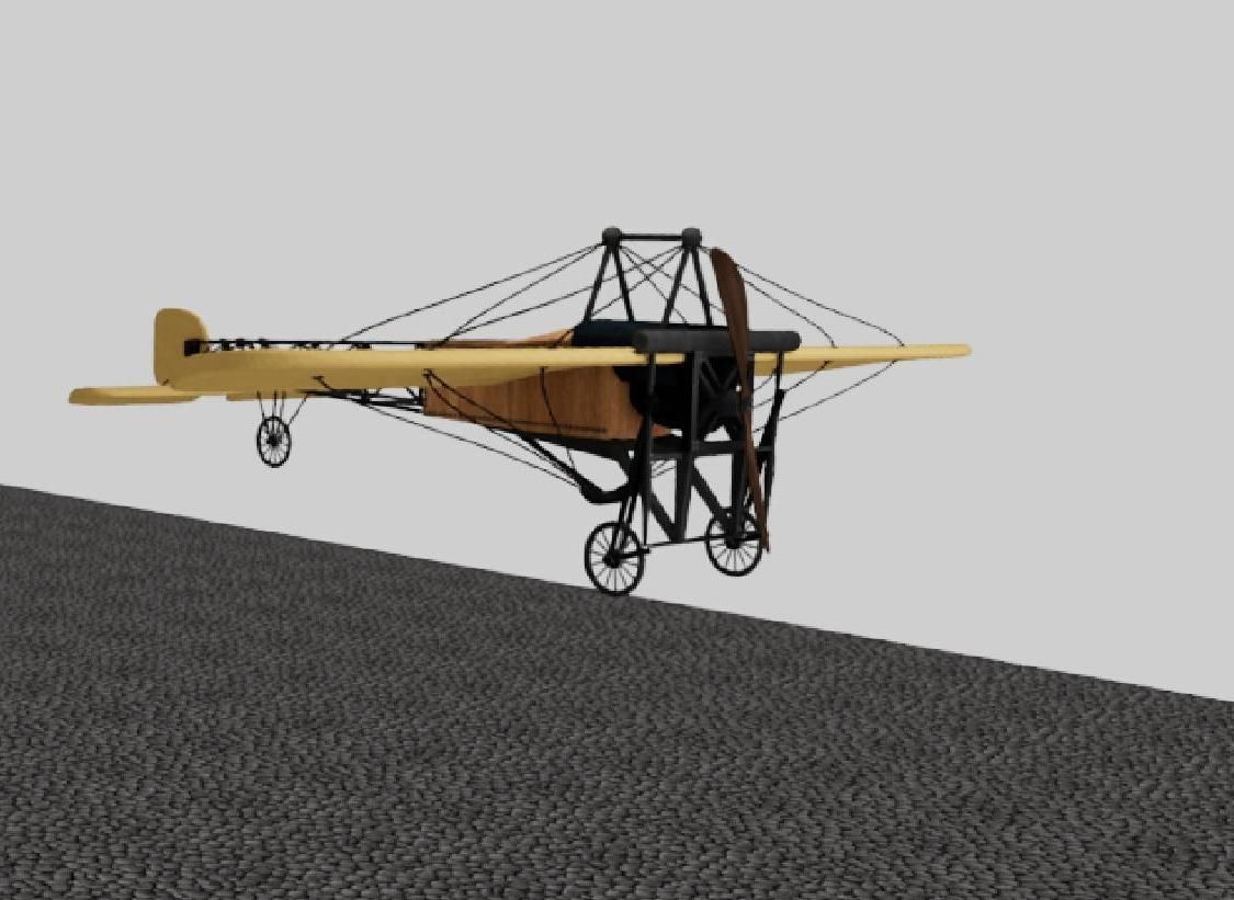 Vintage Airplane Model From Scratch + Animation