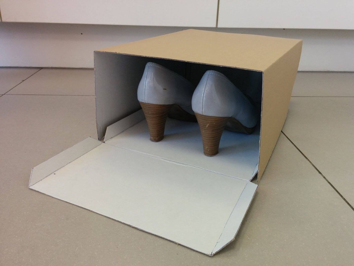 Cardboard Shoe Rack 5 Steps Instructables