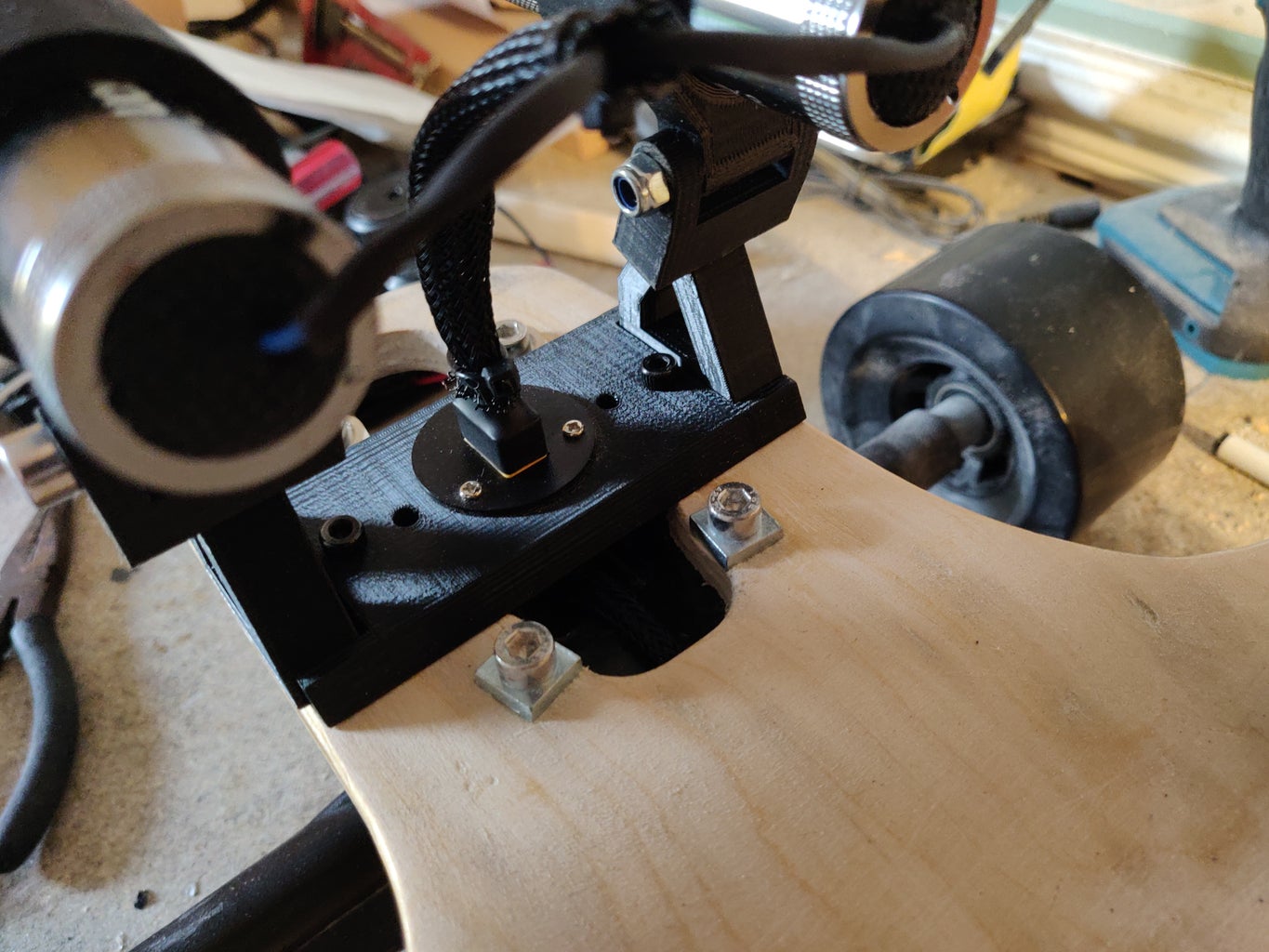 FIRST DIY ELECTRIC SKATEBOARD BUILD Circuit Diagram