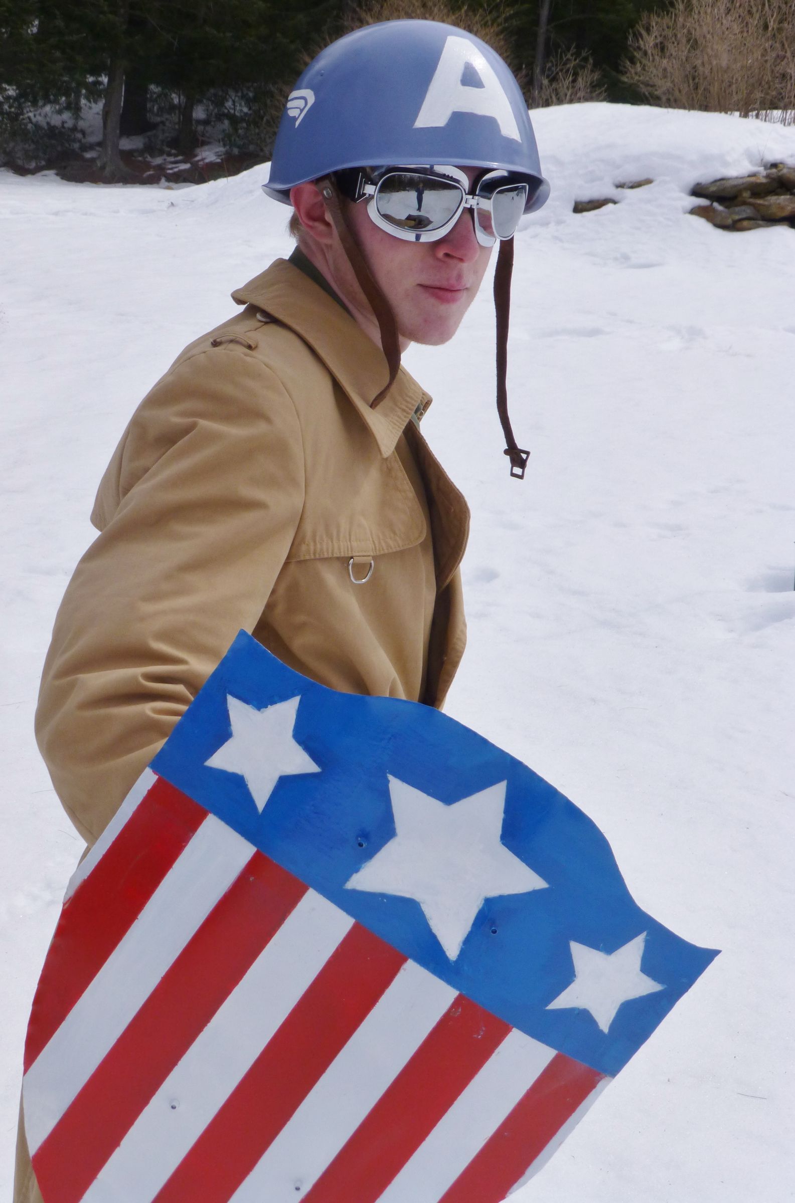 captain america snowboard helmet with built in goggles Daytona Cruiser Open Face Motorcycle - Visor & Graphics - Stealth approved 3/4 shell motorcycle helmet ever made Captain America Brave New World
