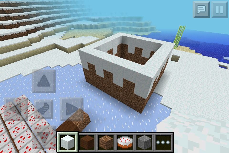 Minecraft Cake Build