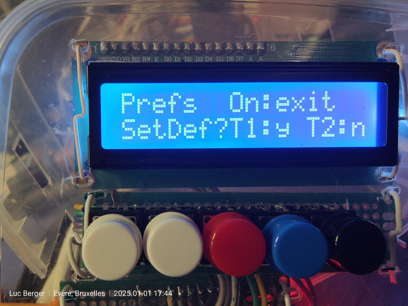 Power by Countdown Timer, LCD Display 16x2, 5 Buttons - Instructables