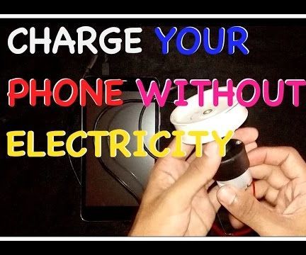 Charge Your Phone With DC Motor
