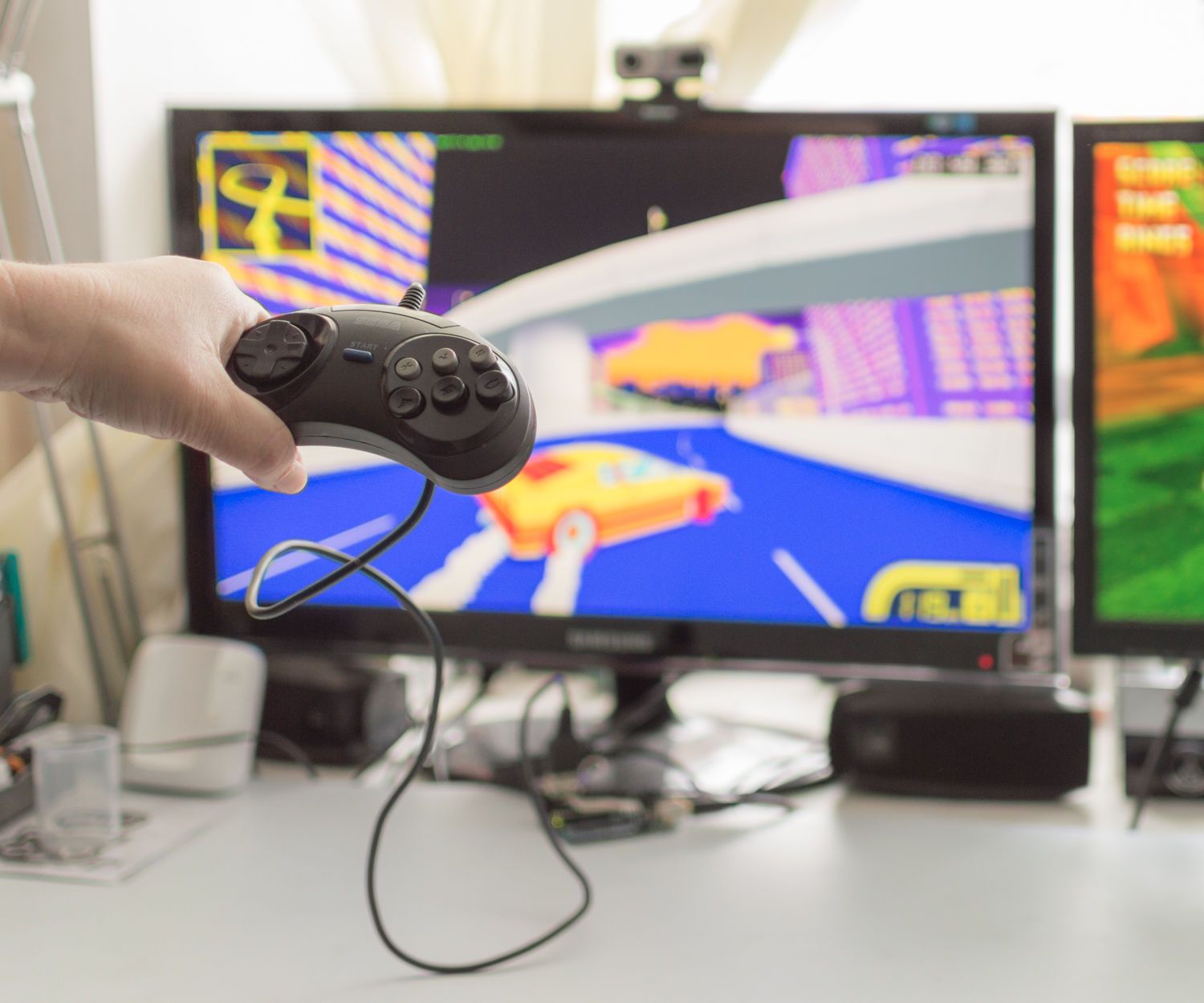 Arduino UNO + Sega Joystick = Nostalgia!