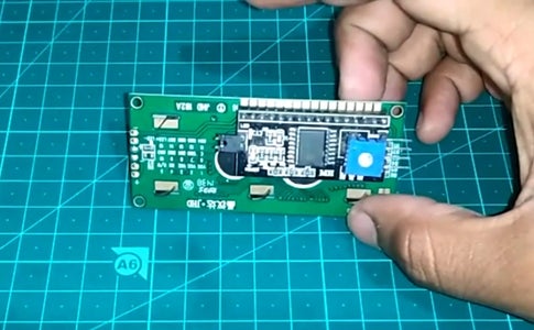 I2C / IIC LCD Display | Use a SPI LCD to the I2C LCD Display Using SPI ...