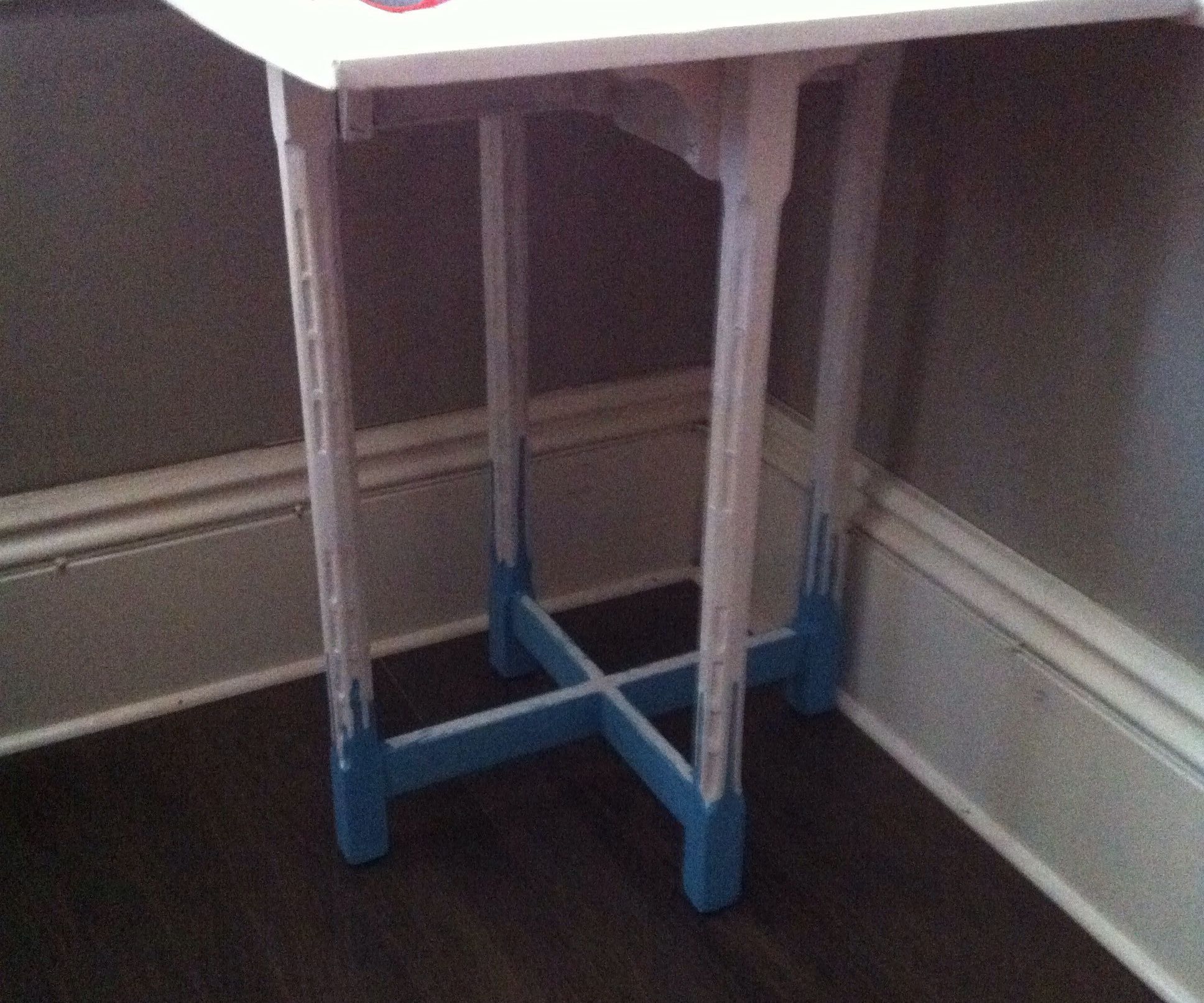 Paint Running Up Table Legs