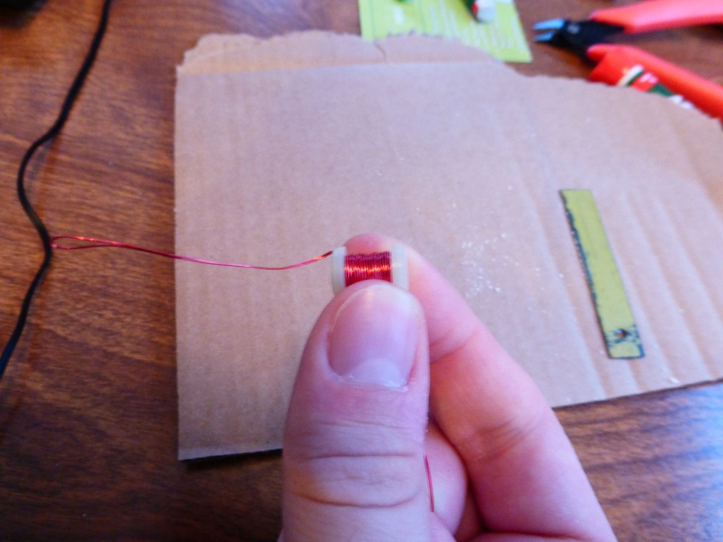 Make a Joule Thief Coil Without a Ferrite Toroid 5 Steps (with