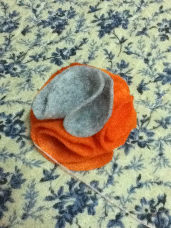 Flower From Felt Cloth