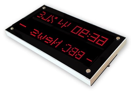 ESP32 LED Matrix WIFI Ticker Display : 24 Steps - Instructables