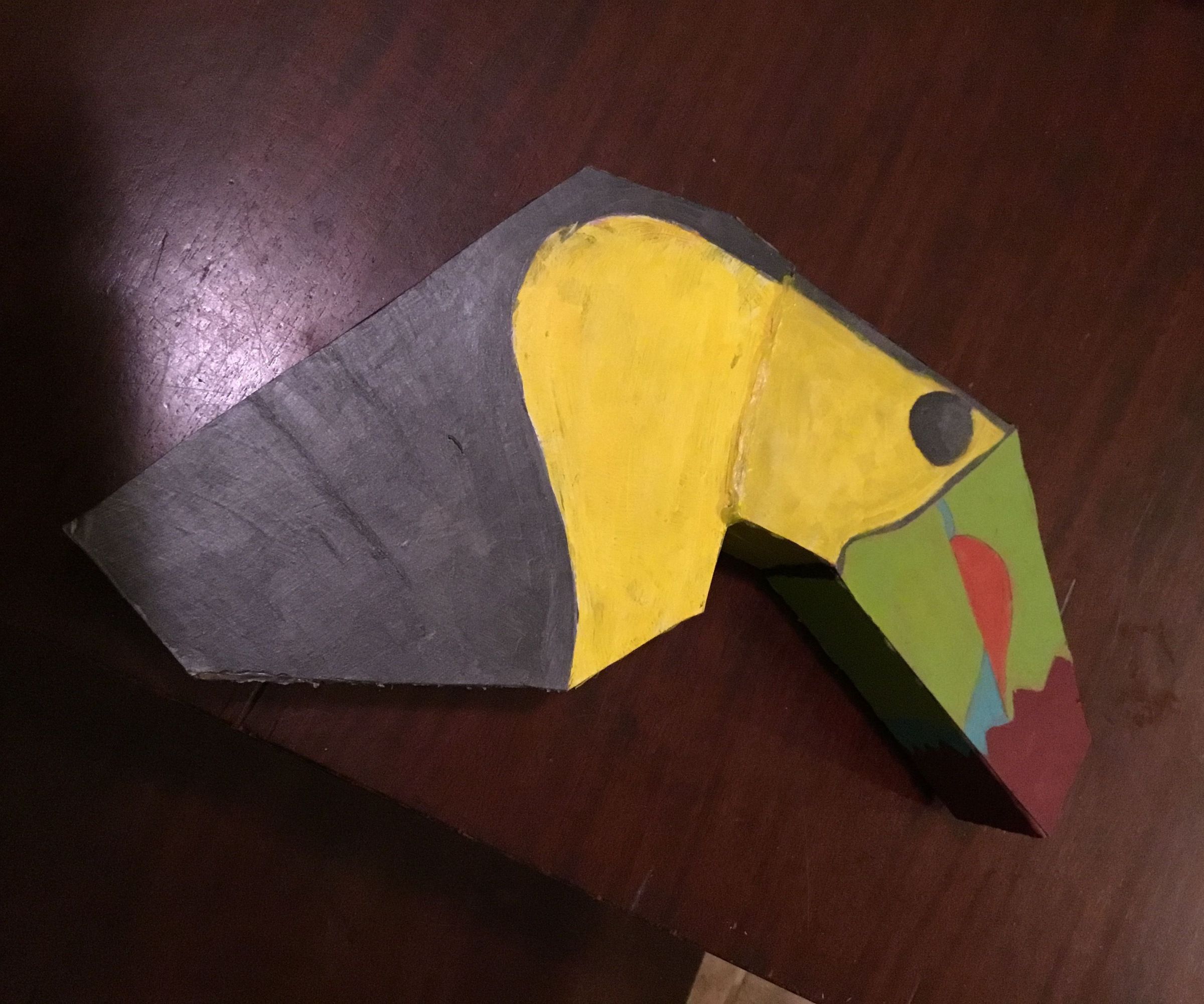 Cardboard Toucan