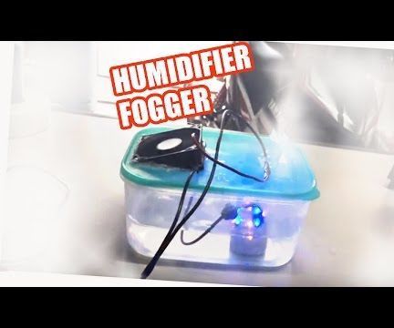 DIY Humidifier Fogger, Mist Generator 