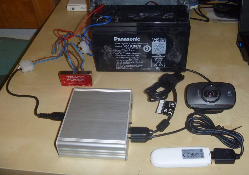 How to Set Up a Solar Powered Webcam Server Using NanosG20 Running Debian