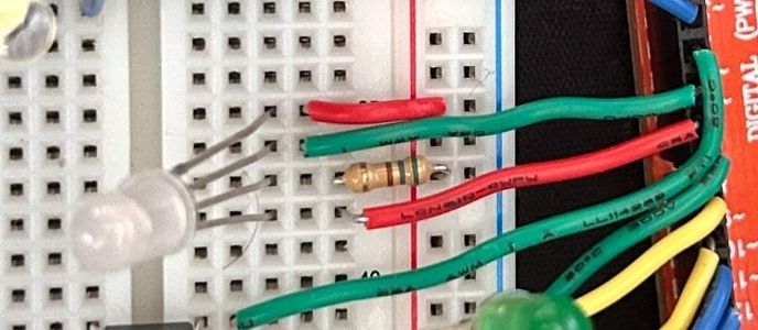 Wiring the Common Anode RGB LED and Piezo Buzzer