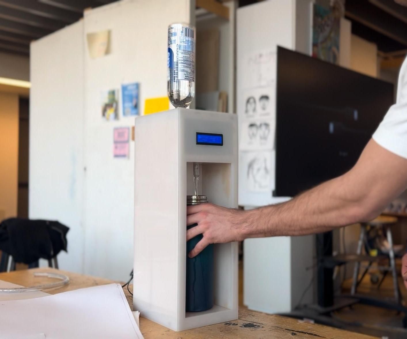 Useless Machine - Portable Water Bottle Filling Station