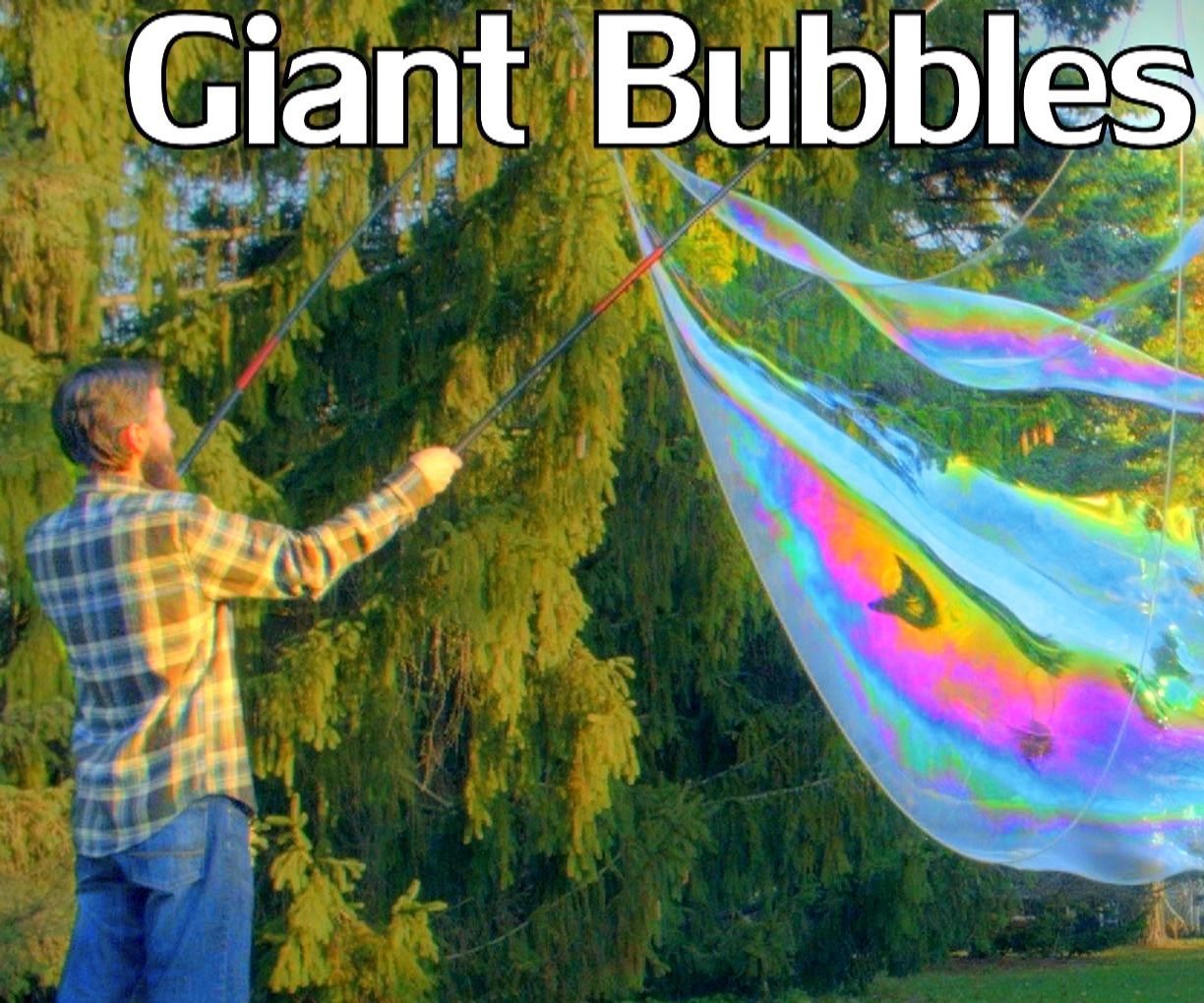 How to Make Giant Bubbles W/Guar Gum