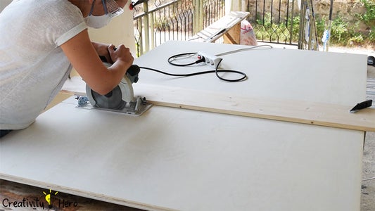 Measuring and Cutting.