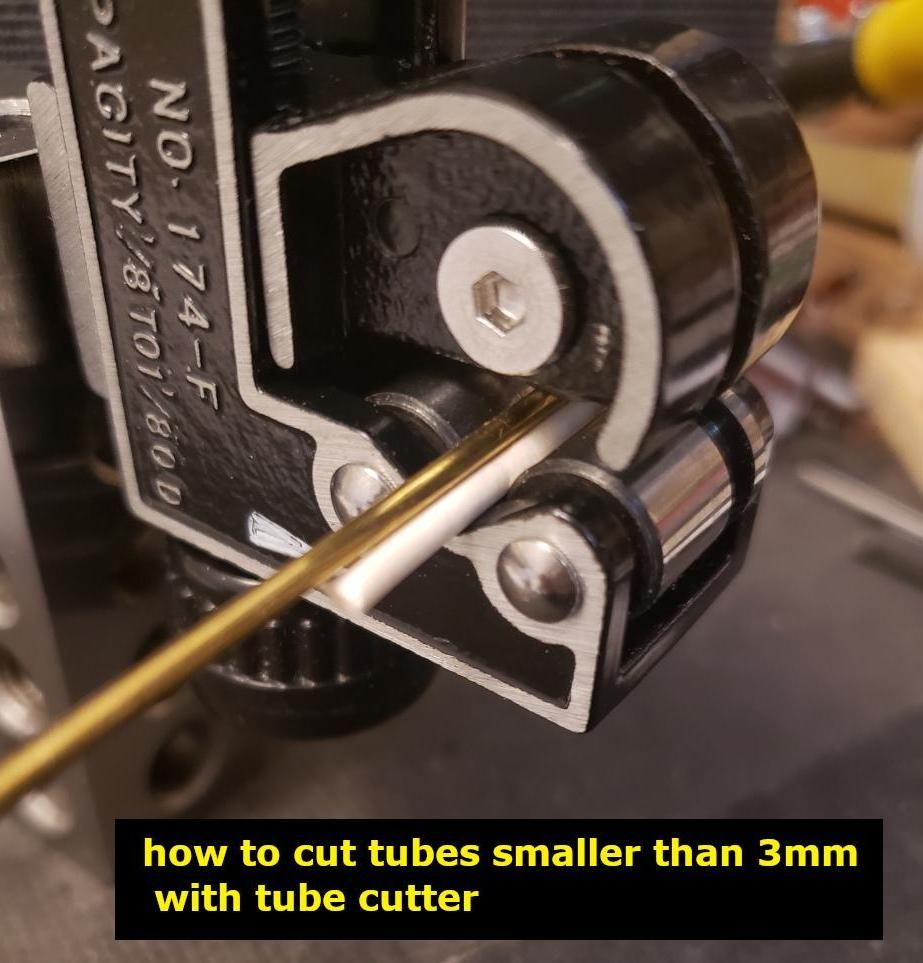Tube Cutter - How to Cut Tubes Smaller Than 1/8" (3mm)