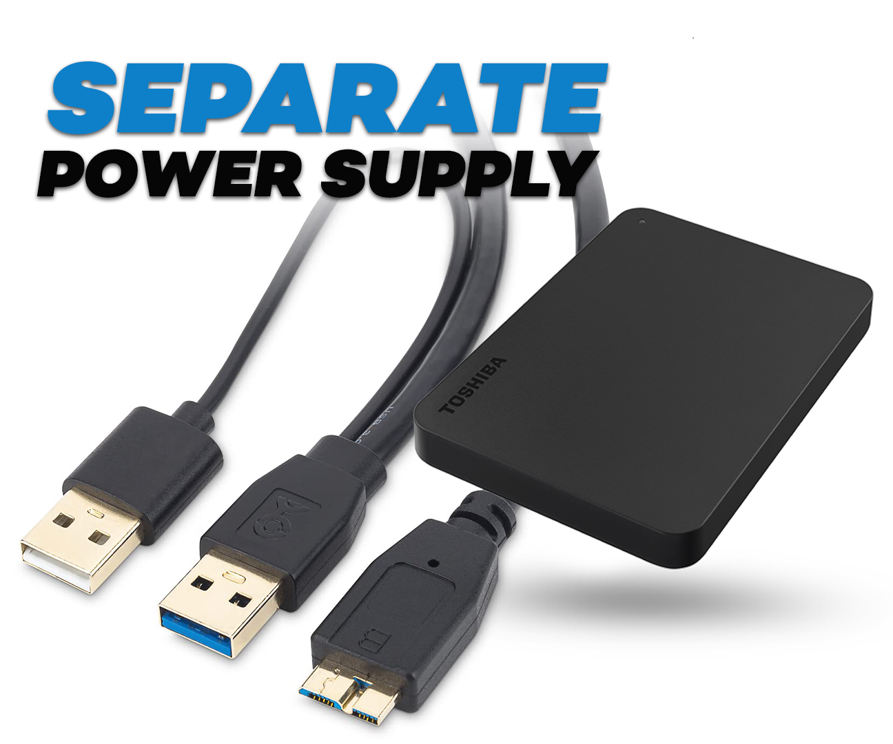 How to Add Separate USB Power Supply to an External Hard Drive 13