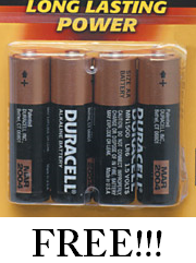 How to Get Free AA Batteries! (With Chances to Get AAA Batteries!)